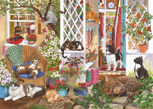 The House Of Puzzles Feline Fine 1000 Piece Jigsaw