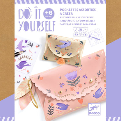 Djeco DIY Pouches To Create Sweet Fashionista