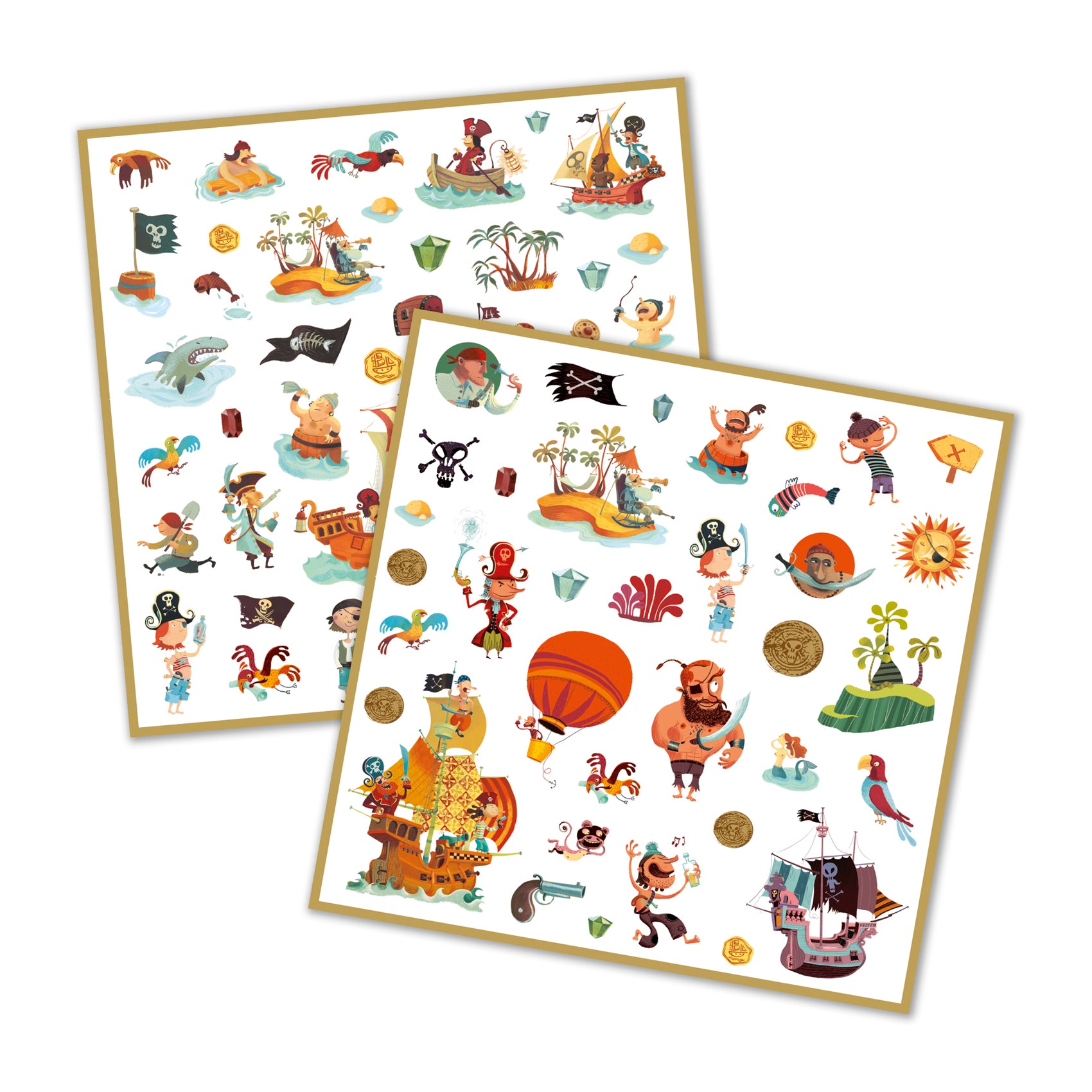 Djeco Stickers Pirates