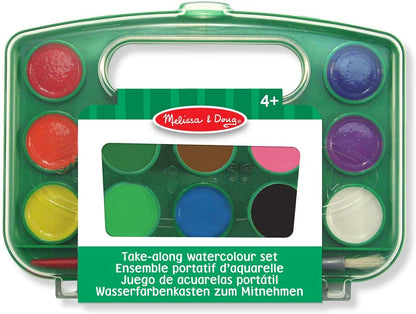 Melissa & Doug Take Along Watercolour Set