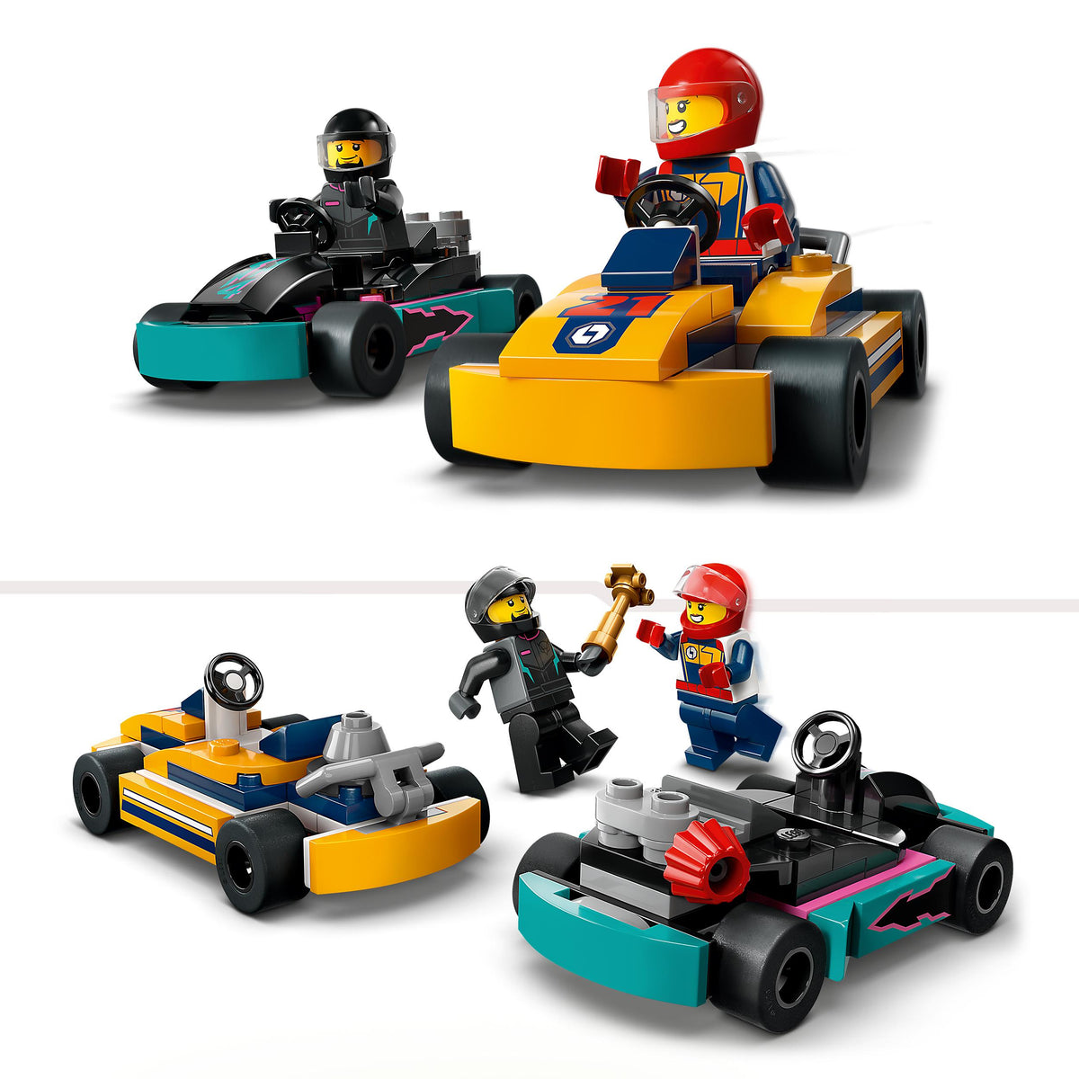 Lego City 60400 Go-Karts and Race Drivers