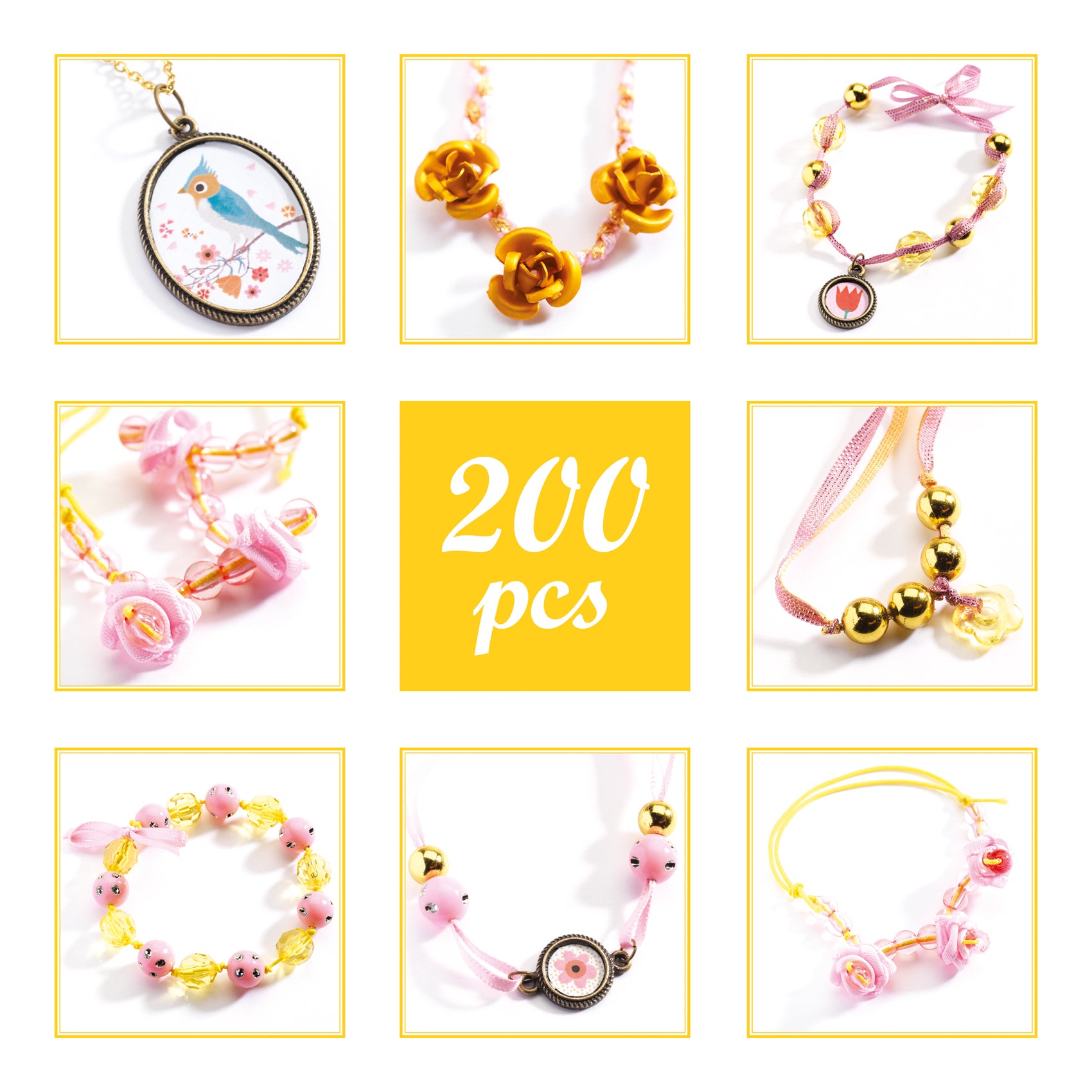 Djeco Beads And Flowers