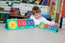 Edx Education Tell Time Flip Chart - Student