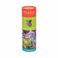 Crocodile Creek Wild Safari 100 Piece Puzzle