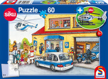 Schmidt Helicopter Puzzle & Play (60pc) inc. SIKU model
