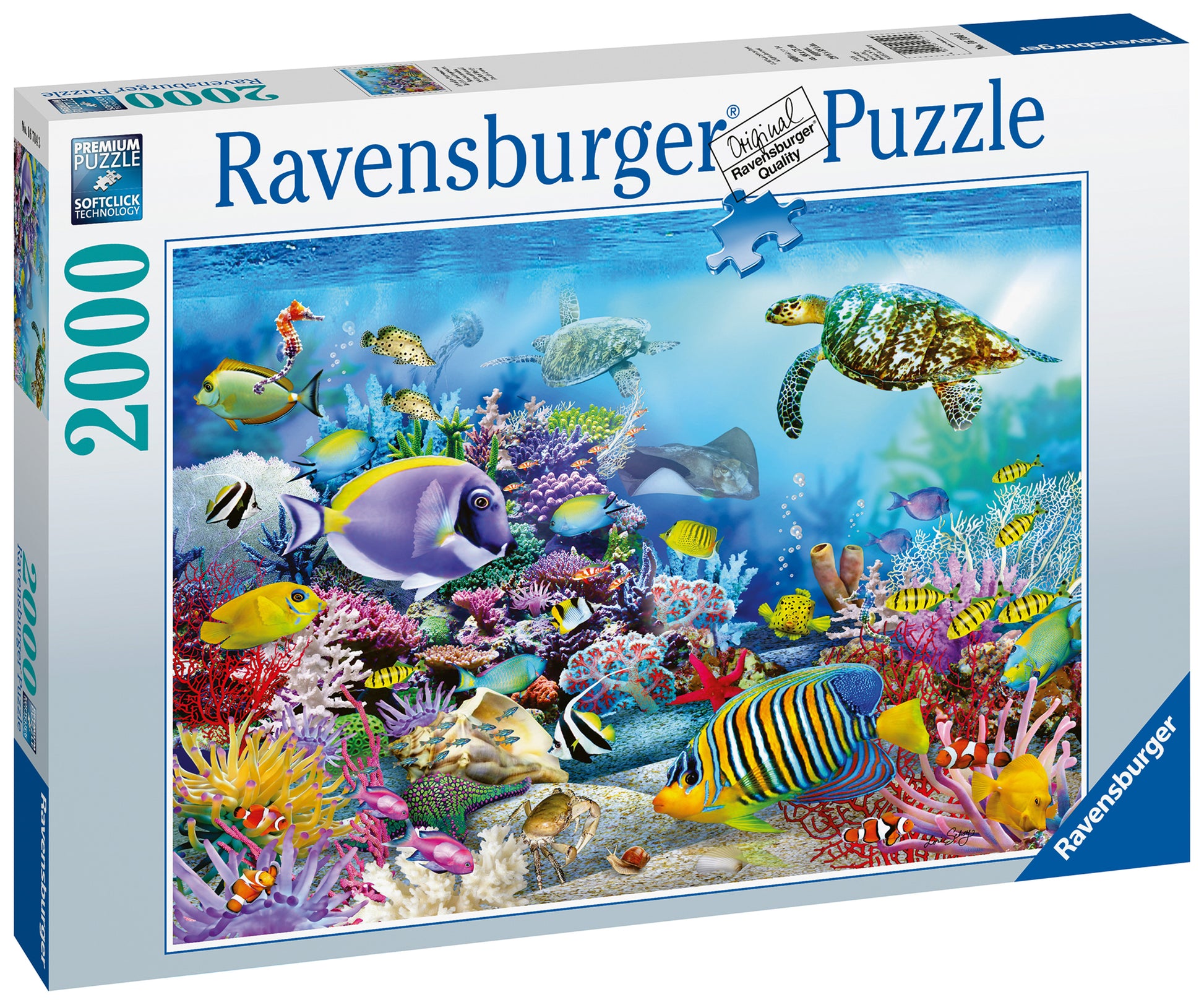 Ravensburger Coral Reef Mystery, 2000pc Jigsaw Puzzle