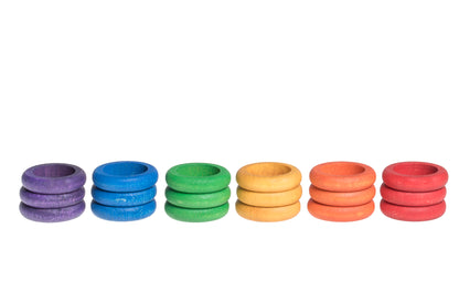 Grapat 18 X Rings (6 Colors)