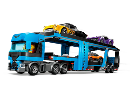 Lego City 60408 Car Transporter Truck with Sports Cars
