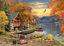 Cobble Hill Puzzles 1000 Pieces Lakeside Retreat