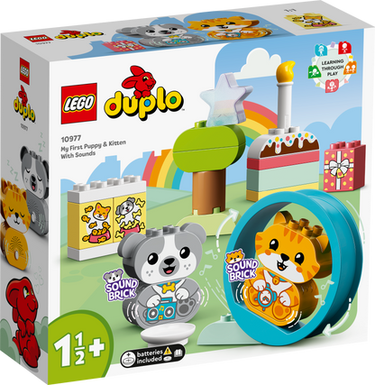 Lego DUPLO 10977 My First Puppy & Kitten With Sounds