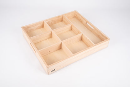 TickiT Wooden Sorting Tray - 7 Way