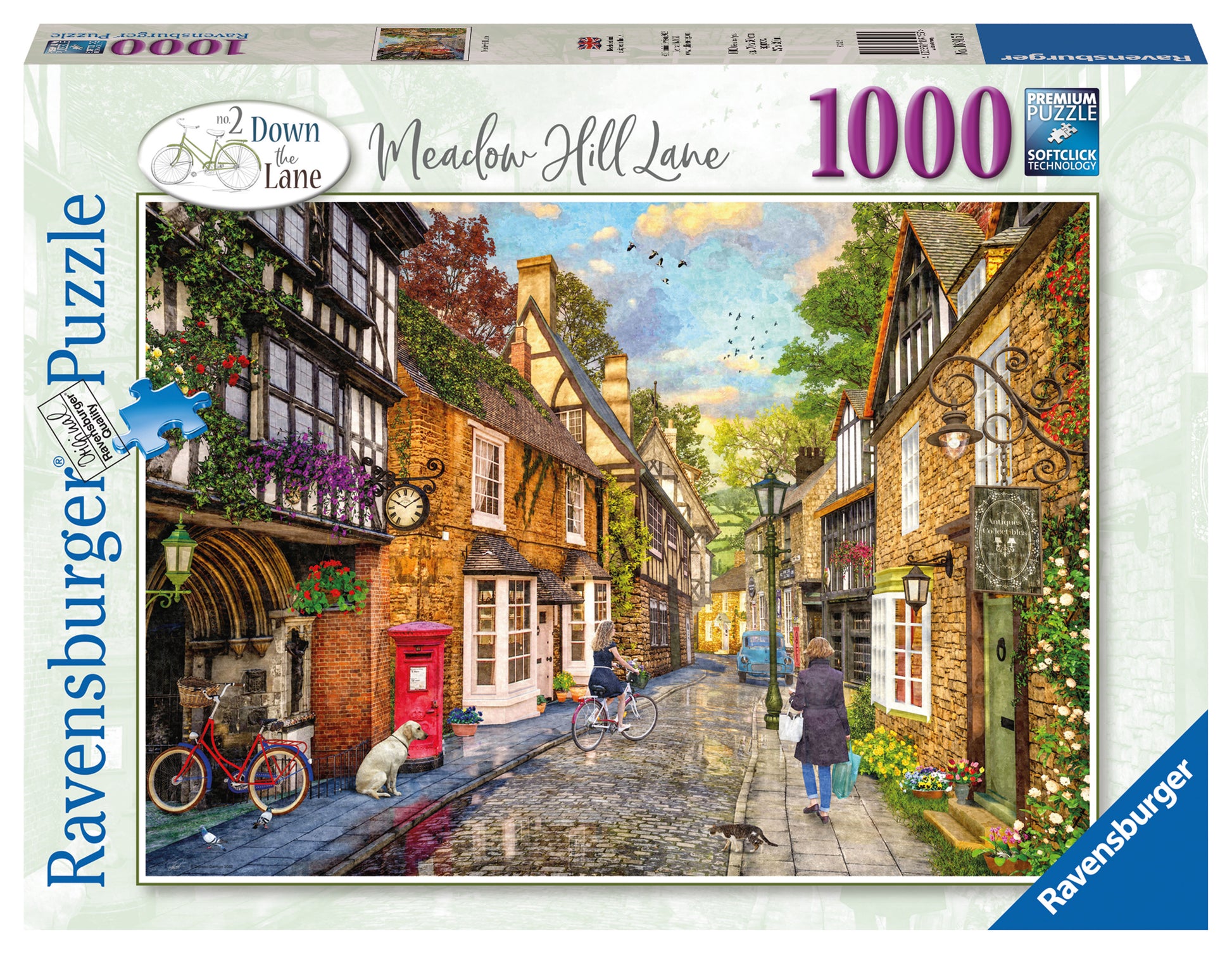 Ravensburger Down the Lane No.2, Meadow Hill Lane, 1000pc