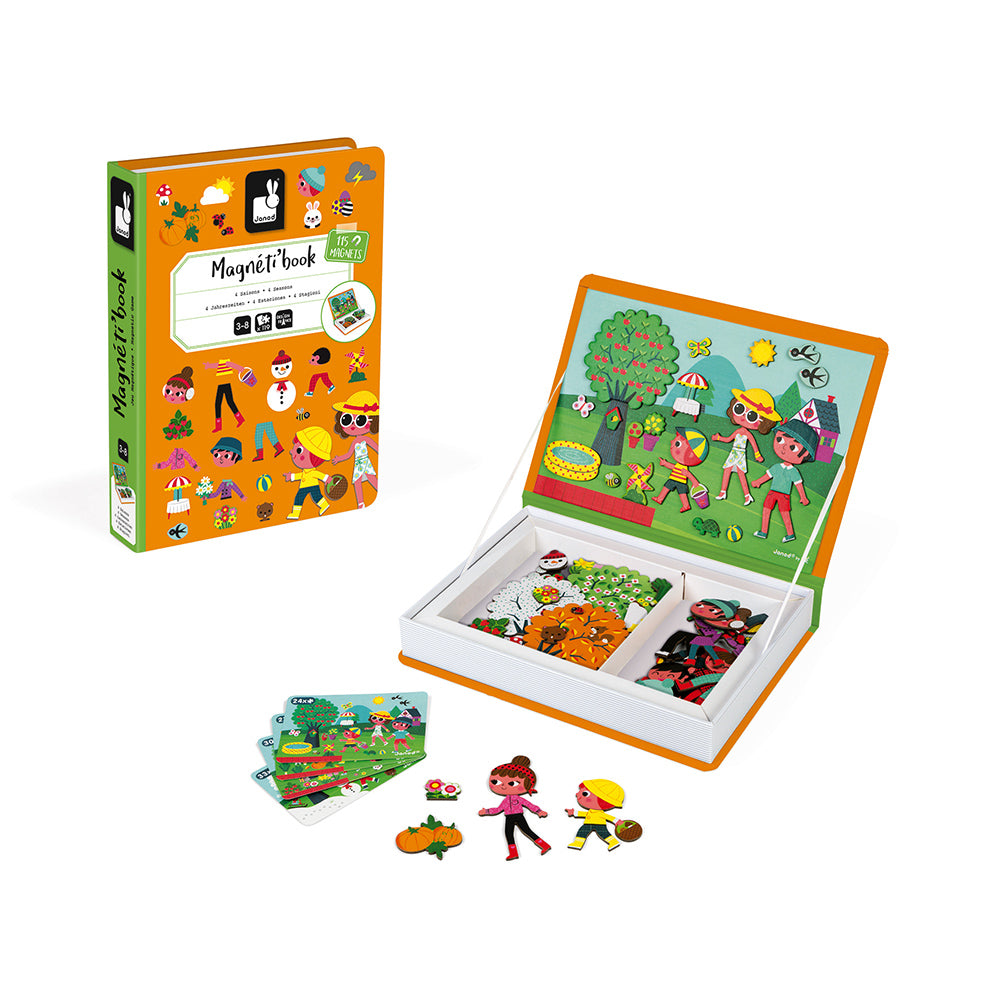 Janod 4 Seasons Magneti' Book