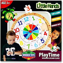Little Hands Wooden Jigsaw Clock Puzzle