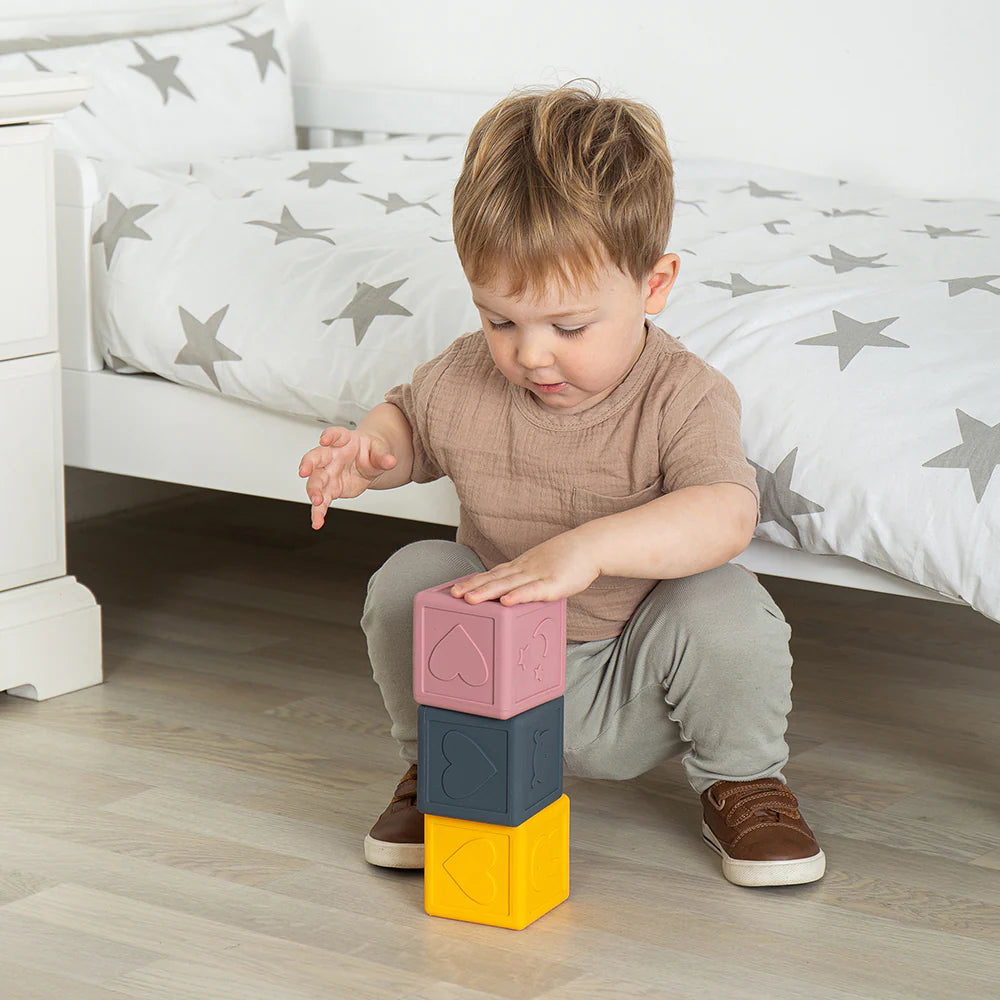 BigJigs Silicone Sensory Cubes