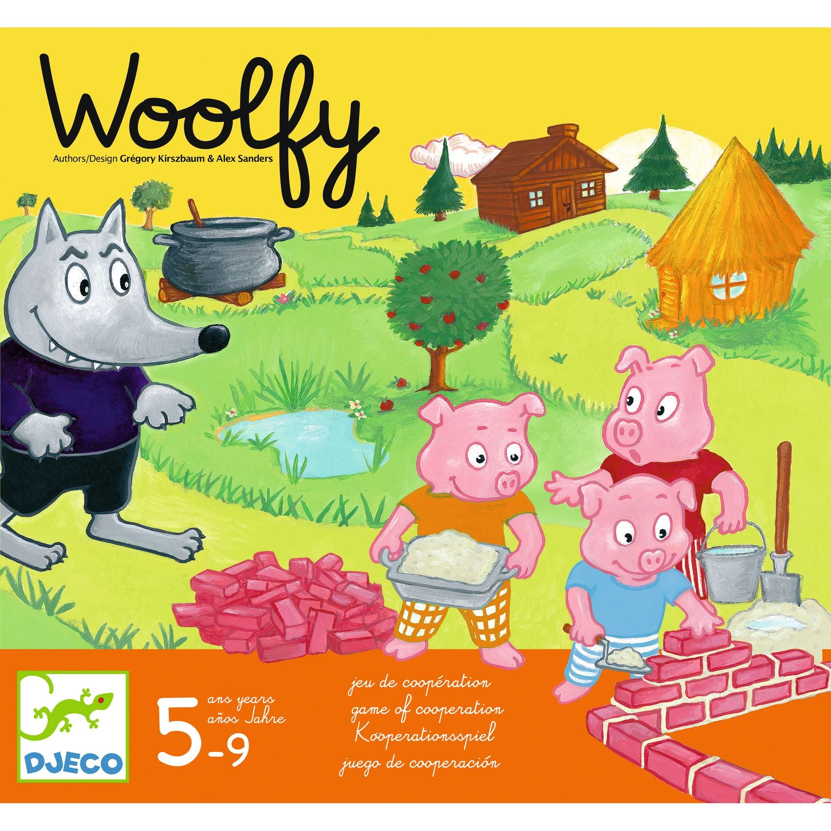 Djeco Woolfy Games