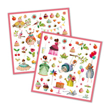 Djeco Princess Tea Party Stickers (F)