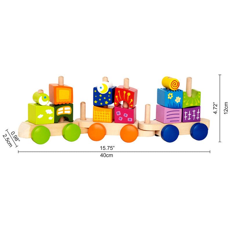 Hape Fantasia Blocks Train