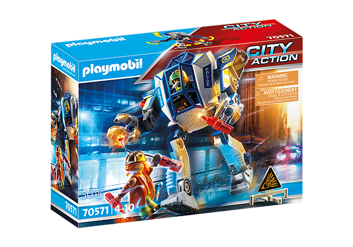 Playmobil Plus 70571 City Action Police Special Operations Police Robot