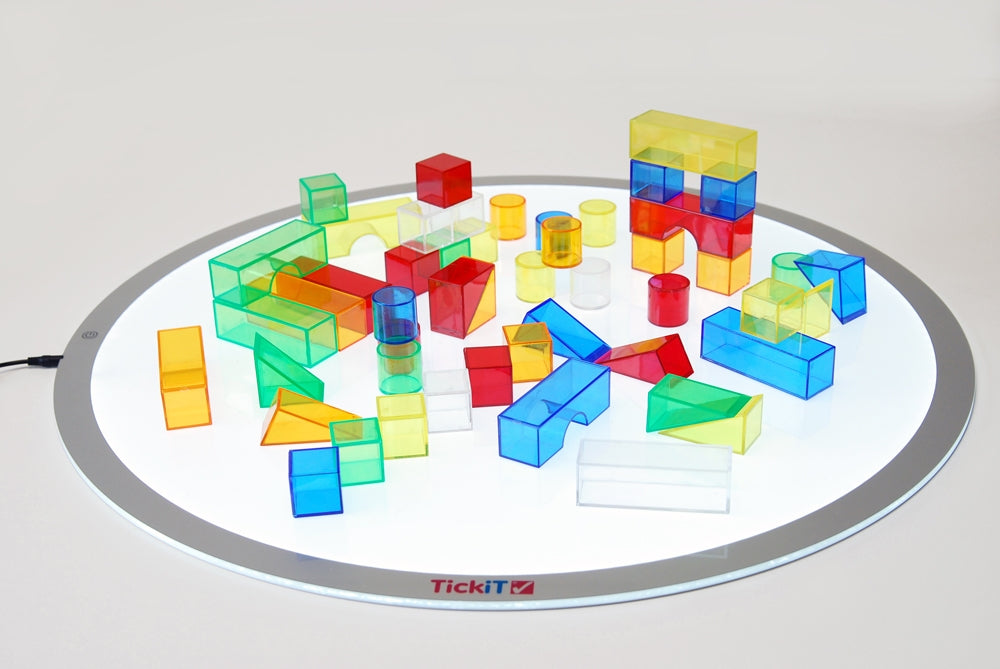 TickiT Translucent Colour Blocks