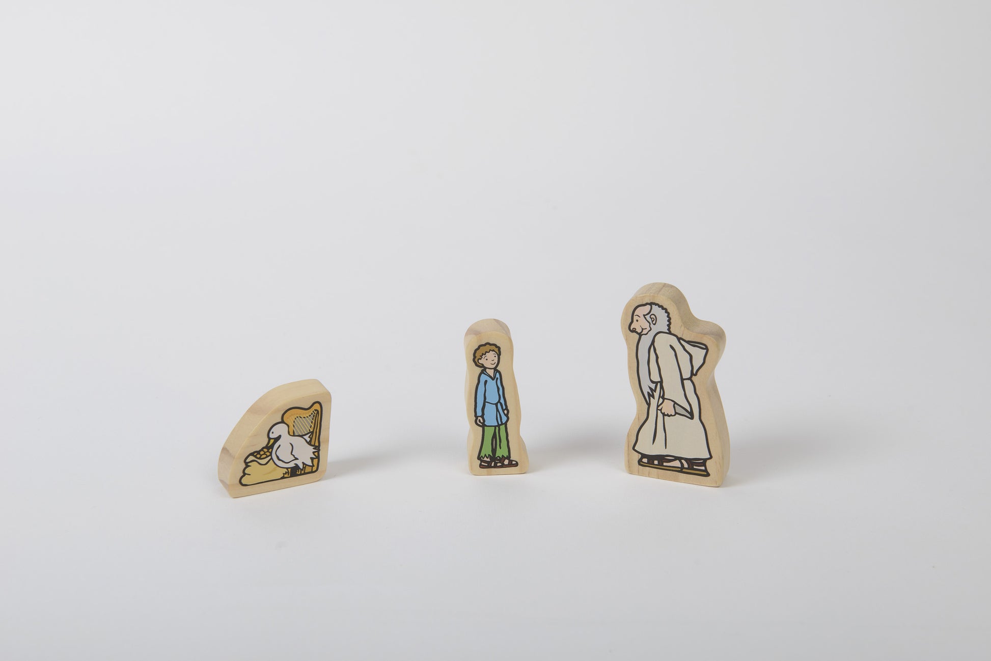 Yellow Door Jack and the Beanstalk Wooden Characters