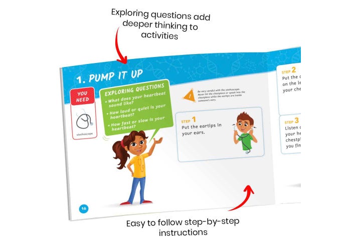 Learning Resources hand2mind Head-To-Toe Human Body Science Lab