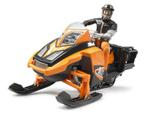 Bruder Snowmobile With Driver & Acc