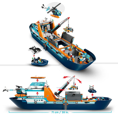 Lego City Exploration 60368 Arctic Explorer Ship (R)