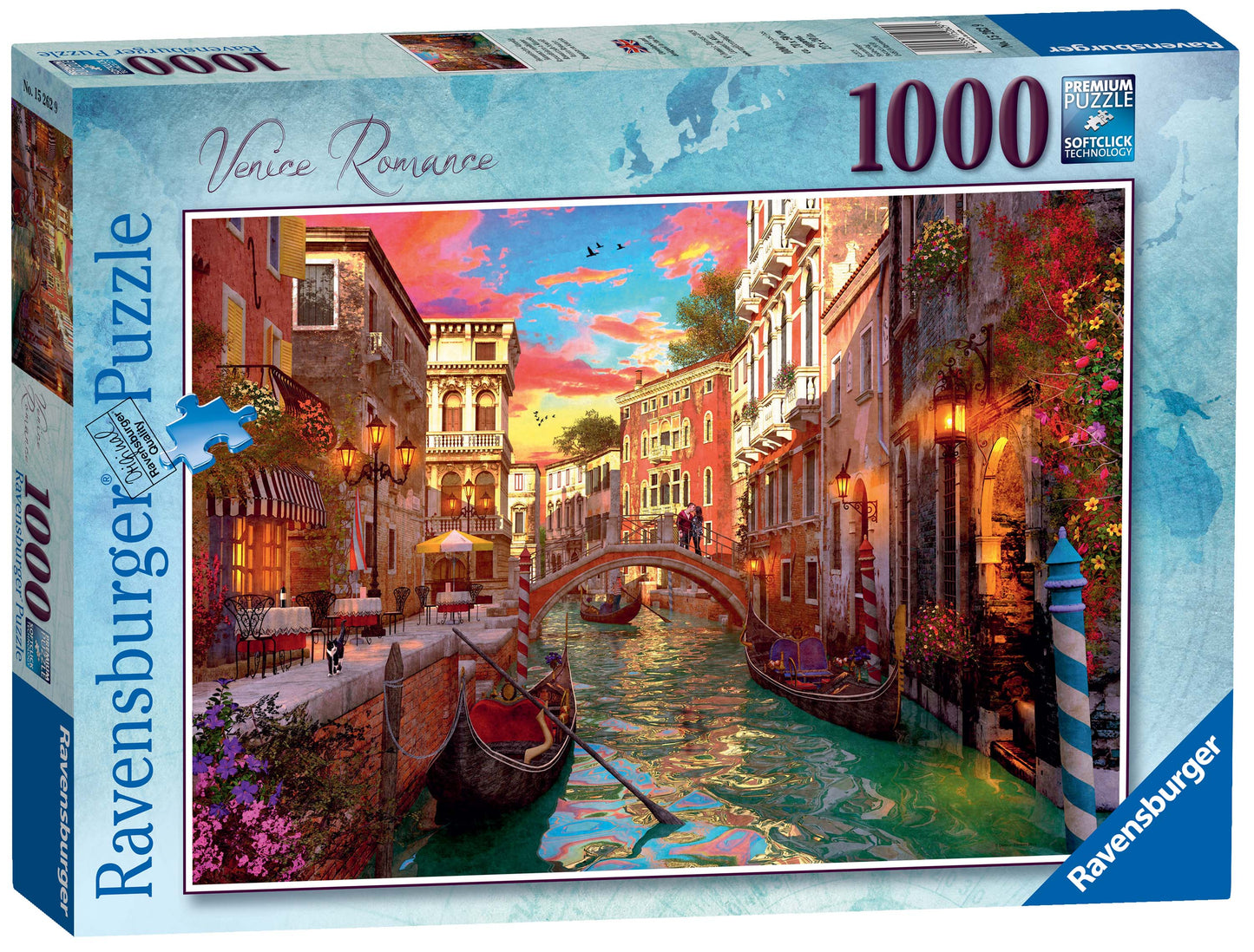 Ravensburger Venice Romance, 1000pc Jigsaw Puzzle