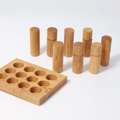 Grimms Stacking Game Small Natural Rollers
