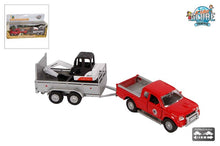 Kids Globe Die Cast Pajero With Mini Excavator