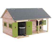 Kids Globe 1:32 Horse Stable W/ 2 Boxes
