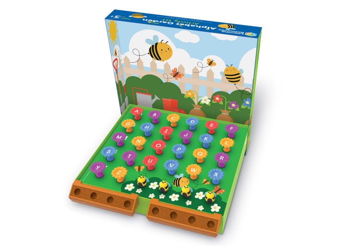 Learning Resources Alphabet Garden Activity Set