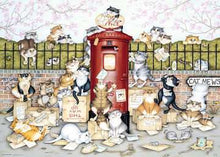 Ravensburger Crazy Cats Vintage No.9 - Lost in the Post 1000pc Jigsaw Puzzle