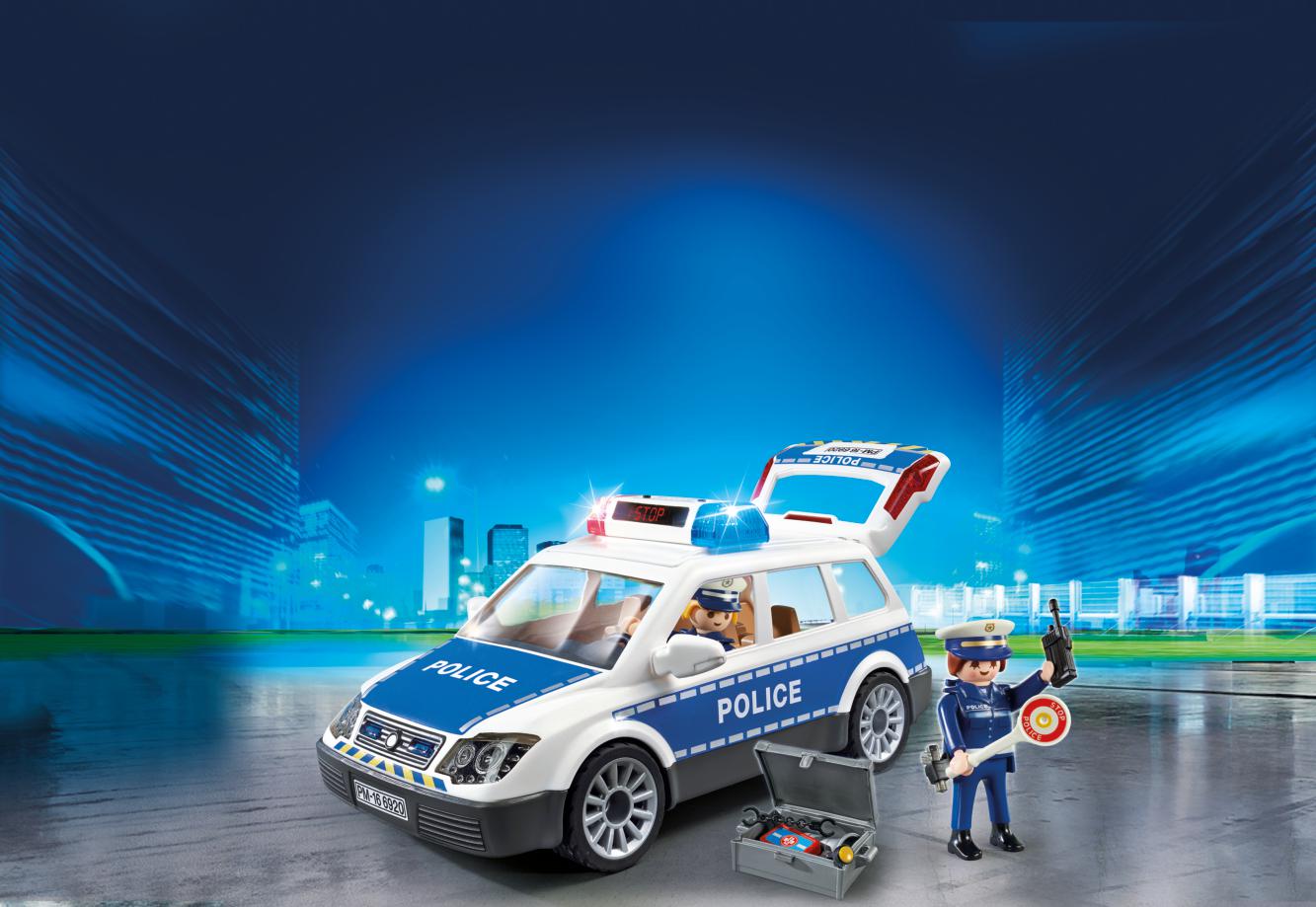 Playmobil 6920 City Action Police Squad Car with Lights and Sound