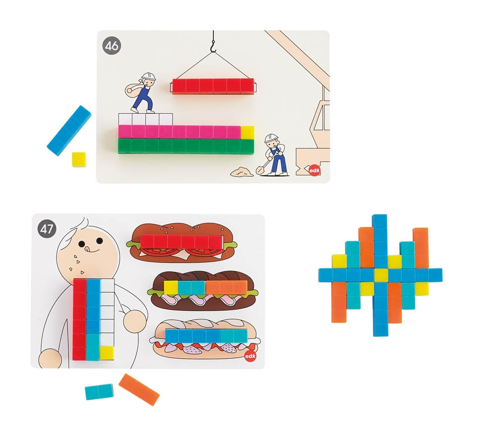 EDX Education Fun Play Number Rods