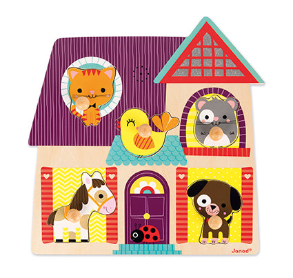 Janod Musical Puzzle - My Little Friends