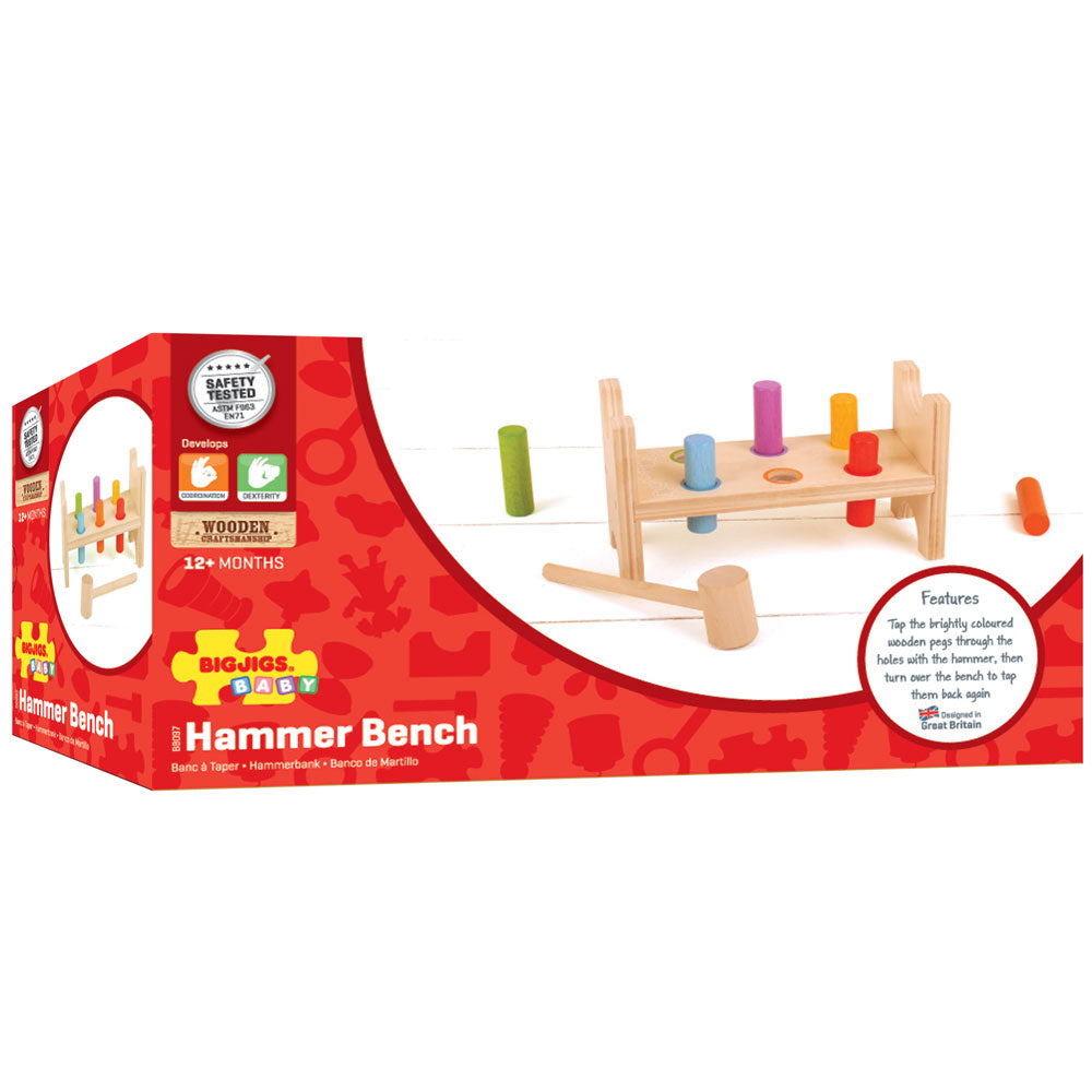 BigJigs Hammer Bench-BB097
