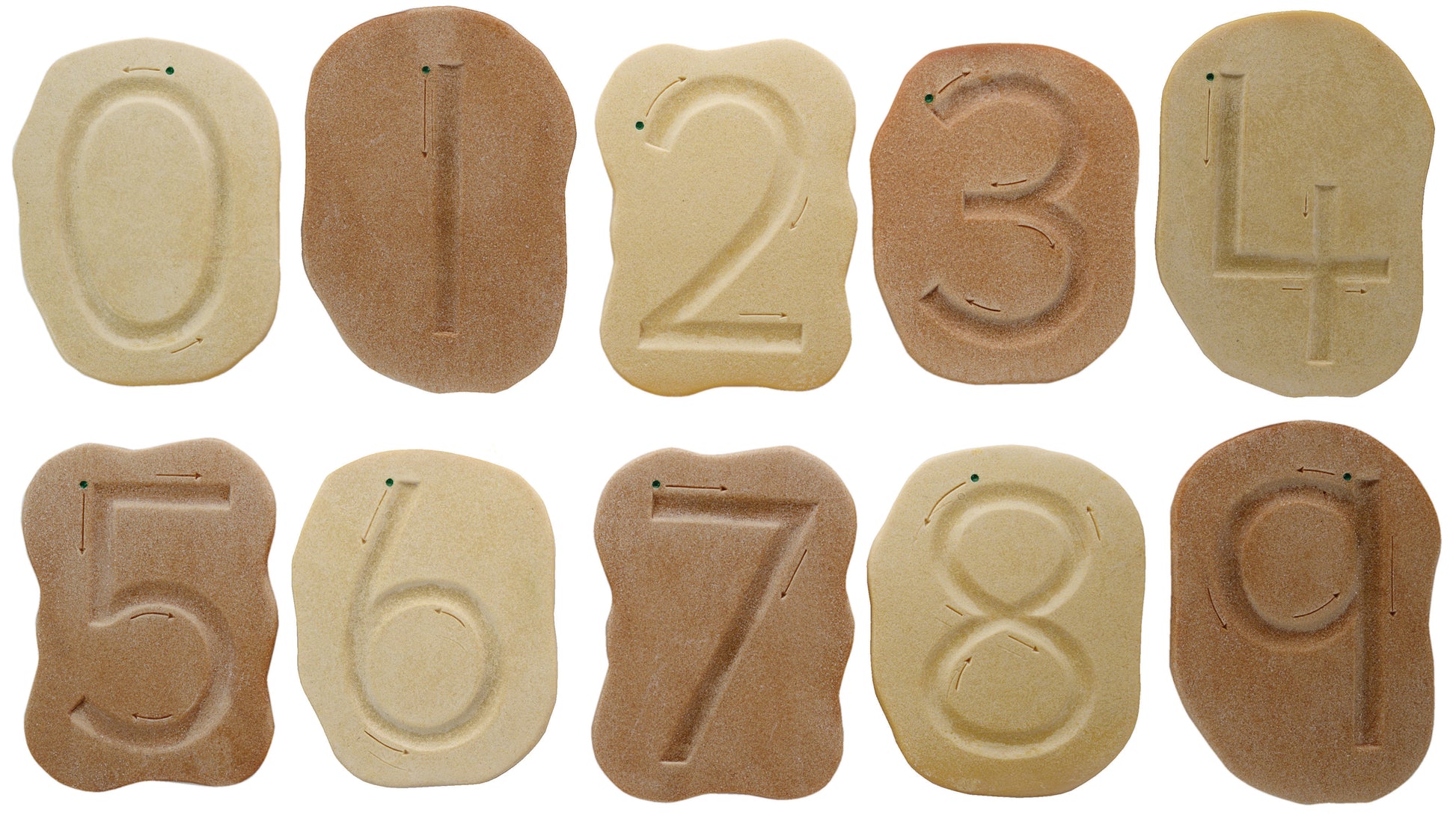 Yellow Door Feels-Write Number Stones