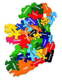 Alphabet Jigsaws Map of Ireland