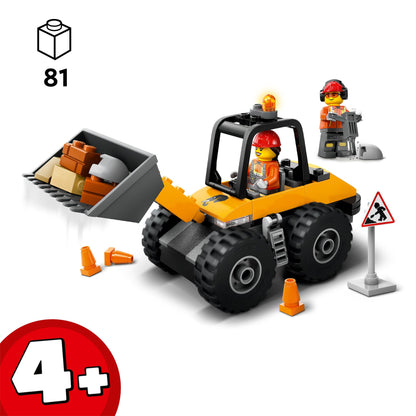 Lego City Great Vehicles 60450 Yellow Construction Wheel Loader