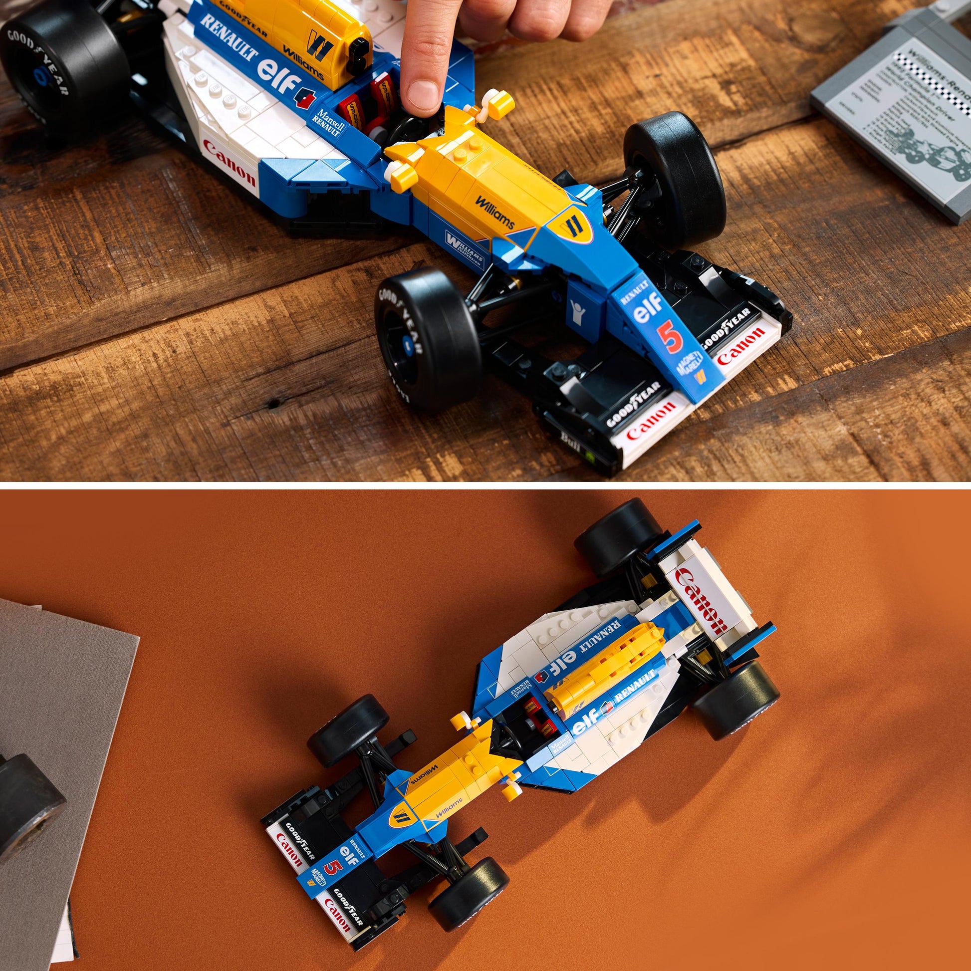 Lego Icons 10353 Williams Racing FW14B & Nigel Mansell