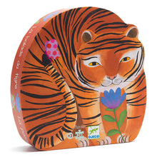 Djeco The Tiger's Walk - 24Pcs Silhouette Puzzles