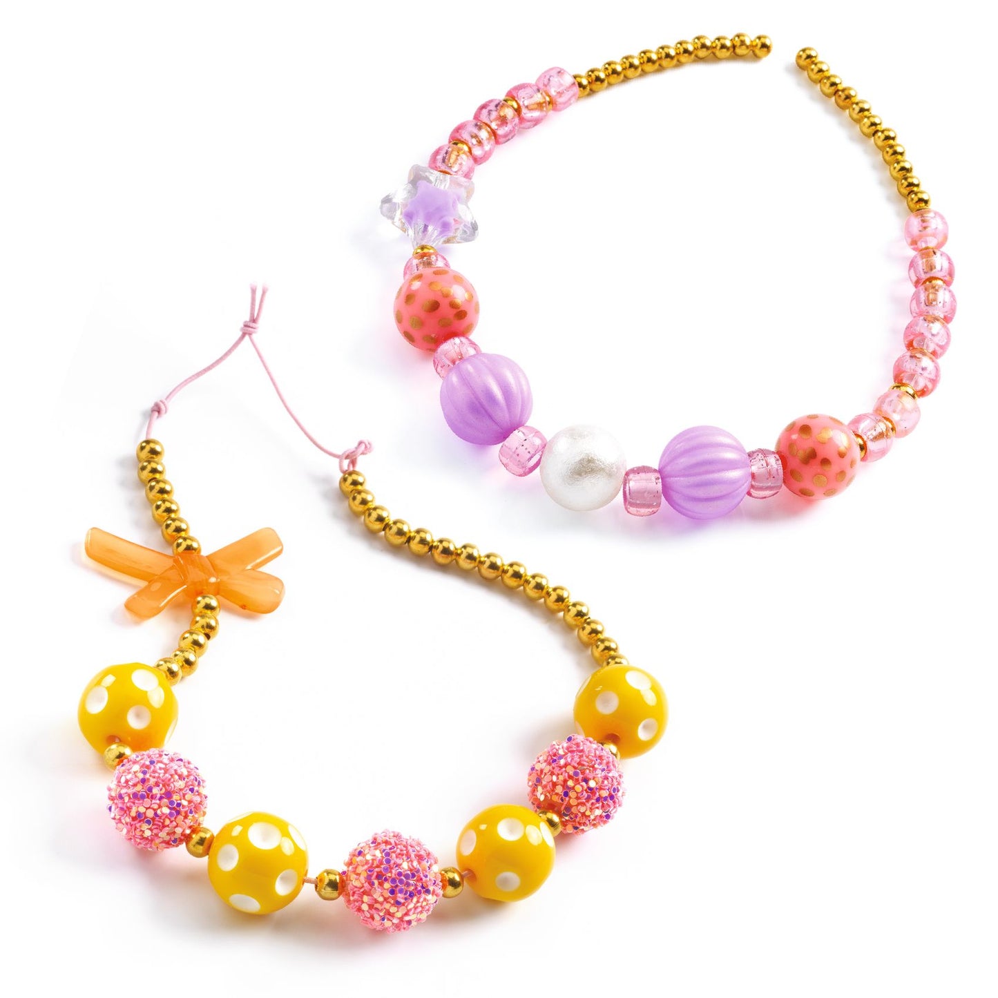 Djeco Bubble Beads Gold Beads & Jewellery