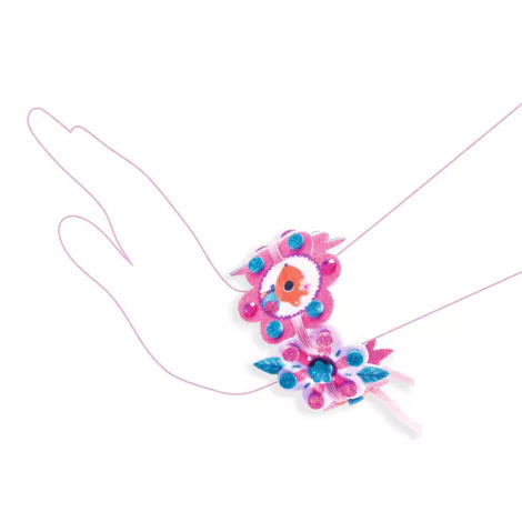 Djeco DIY Felt Bracelets To Create Best friends