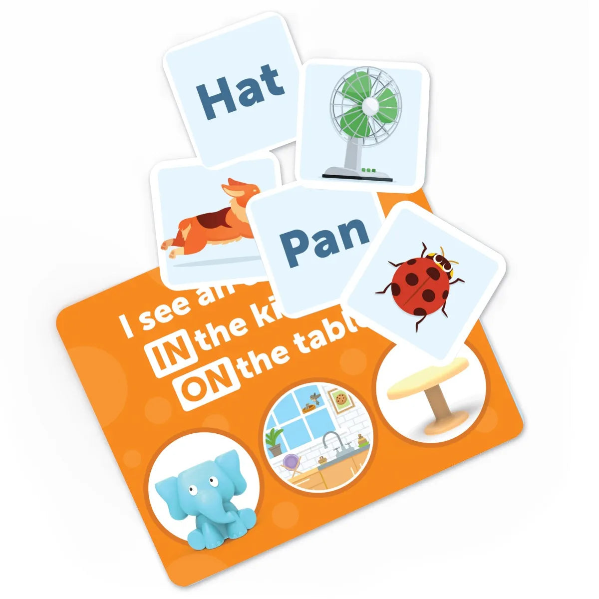 Learning Resources Elephant in the Room Positional Words Activity Set