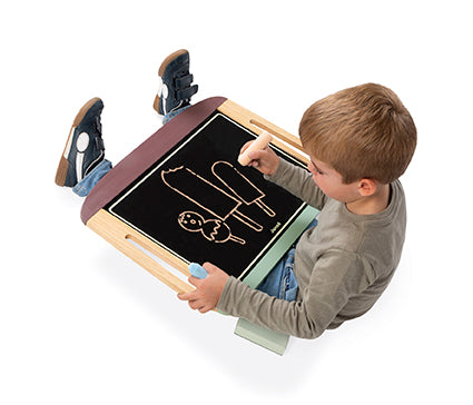 Janod White And Blackboard Table (D)
