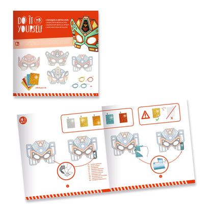 Djeco Super Robots DIY Mask Kit