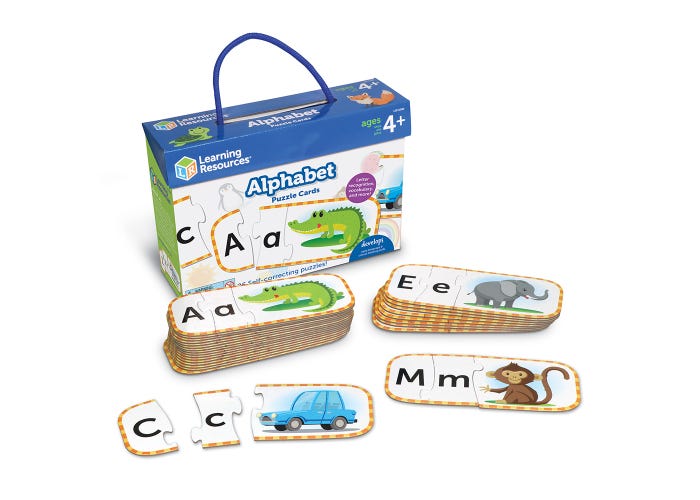 Learning Resources Alphabet Puzzle Cards