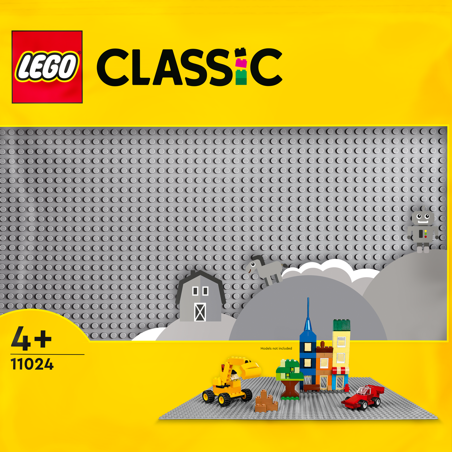 Lego Classic 11024 Grey Baseplate